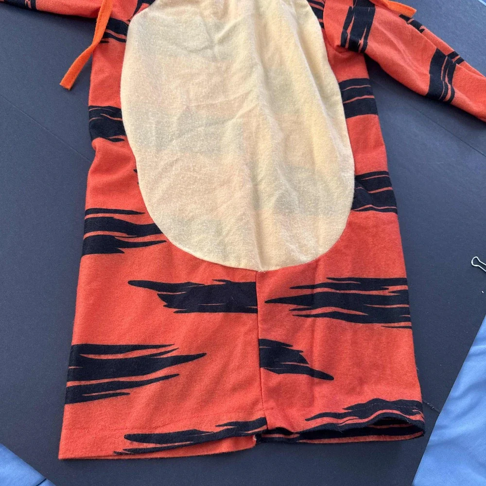 Vintage 90's Tigger Baby Sleeper Costume Disney Pooh Size 1 (12 months) With Hat